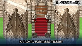 RPG Maker MZ - KR Royal Fortress Tileset