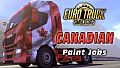 Euro Truck Simulator 2 - Canadian Paint Jobs Pack