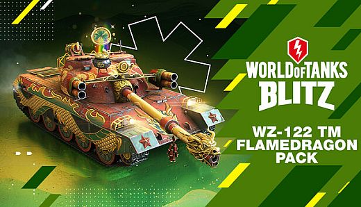 World of Tanks Blitz - WZ-122 TM Flamedragon Pack