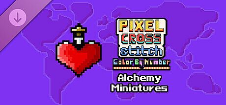 Pixel Cross Stitch - Alchemy Miniatures Pack