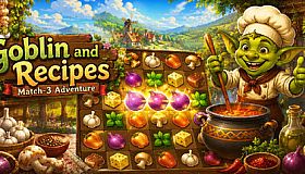Goblin and Recipes: Match-3 Adventure
