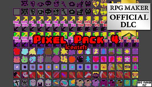 RPG Maker MZ - Pixel Pack 4 Iconsets