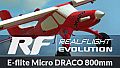 RealFlight Evolution - E-flite Micro DRACO 800mm