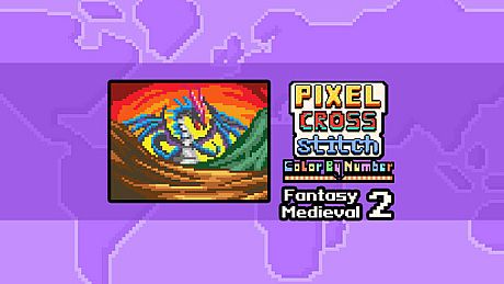 Pixel Cross Stitch - Fantasy Medieval Pack 3 DLC