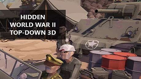 Hidden World War II Top-Down 3D Game