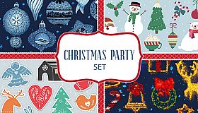Movavi Video Editor Plus 2022 - Christmas Party Set