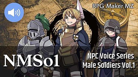 RPG Maker MZ - NPC Male Soldiers Vol.1 DLC