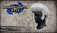 Monster Hunter Rise - "Wild Pompadour" hairstyle
