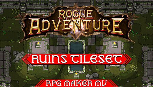 RPG Maker MV - Rogue Adventure - Ruins Tileset