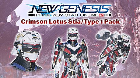 Phantasy Star Online 2 New Genesis - Crimson Lotus Stia/Type 1 Pack DLC