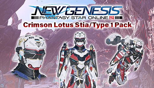Phantasy Star Online 2 New Genesis - Crimson Lotus Stia/Type 1 Pack