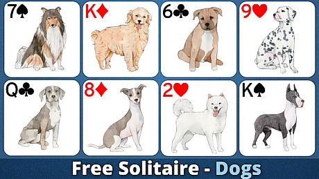 Free Solitaire - Dogs DLC