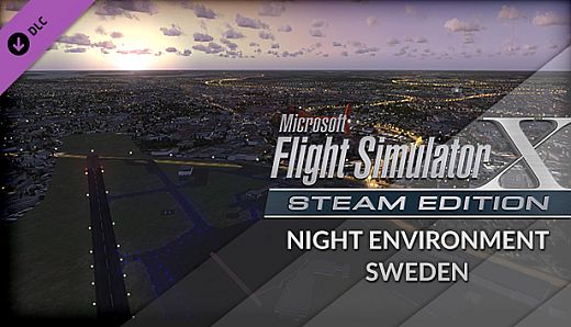 FSX Steam Edition: Night Environment: Sweden Add-On
