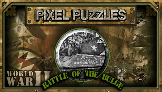 Pixel Puzzles WW2 Jigsaw - Pack: Battle of the Bulge