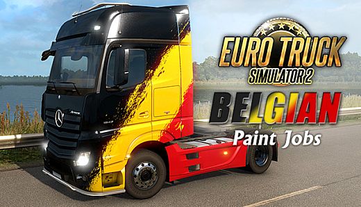 Euro Truck Simulator 2 - Belgian Paint Jobs Pack