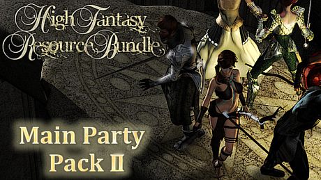 RPG Maker VX Ace - High Fantasy Main Party Pack II DLC