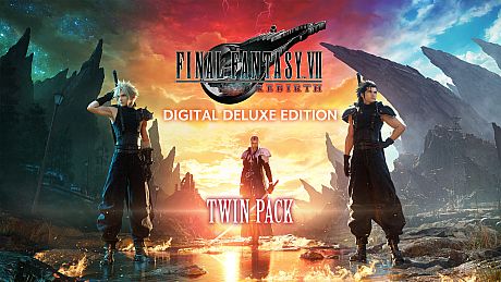 FINAL FANTASY VII REMAKE & REBIRTH Digital Deluxe Twin Pack Bundle