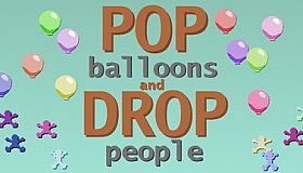 Pop Balloons and Drop People