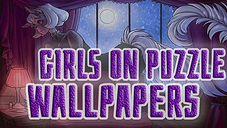 Girls on puzzle - Wallpapers DLC