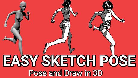 Easy Sketch Pose Game