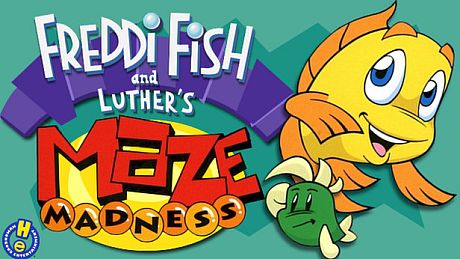 Freddi Fish and Luther's Maze Madness Game