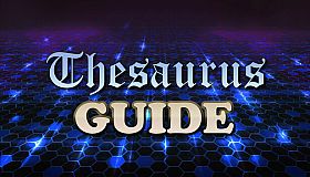 Thesaurus Guide