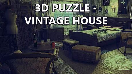 3D PUZZLE - Vintage House Game