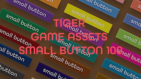 TIGER GAME ASSETS SMALL BUTTON 100 DLC