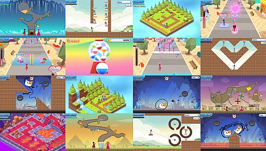 YEAH! YOU WANT "THOSE GAMES," RIGHT? SO HERE YOU GO! NOW, LET'S SEE YOU CLEAR THEM! 2