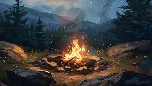 Campfire Oasis