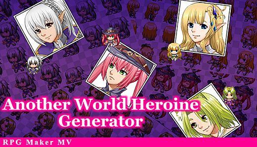 RPG Maker MV - Another World Heroine Generator