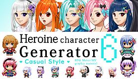 RPG Maker MV - Heroine Character Generator 6