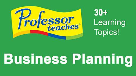 Professor Teaches Business Planning Game