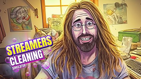 Streamers Cleaning Simulator Game
