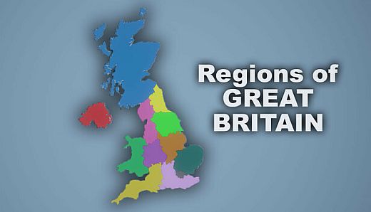 Simulator Countries - regions of Great Britain