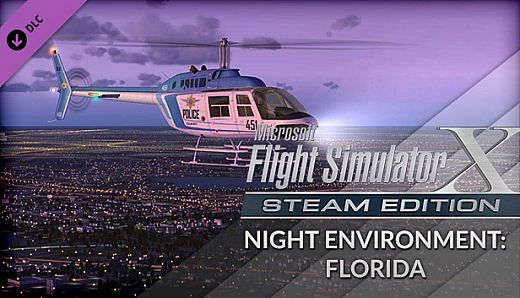 FSX Steam Edition: Night Environment: Florida Add-On