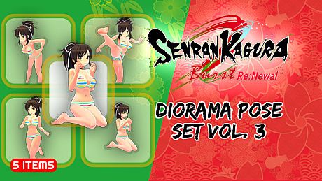 SENRAN KAGURA Burst Re:Newal - Diorama Pose Set Vol. 3 DLC