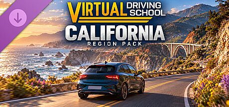 Virtual Driving School - California Region Pack