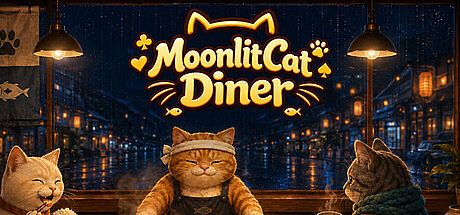 Moonlit Cat Diner Game
