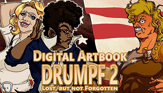 Drumpf 2: Lost, But Not Forgotten! - Digital Art Book