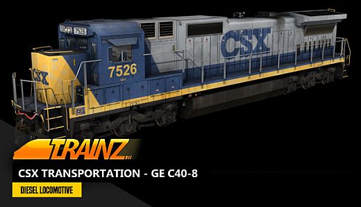 Trainz Plus DLC - CSX Transportation - GE C40-8