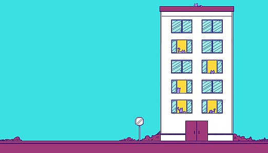 A Building Full of Cats