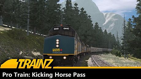 Trainz 2022 DLC - Pro Train: Kicking Horse Pass DLC