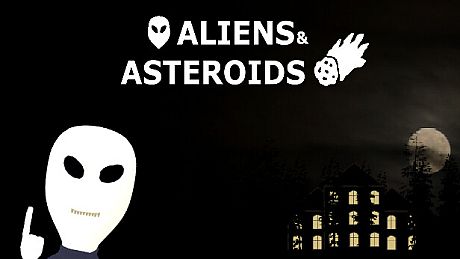 Aliens and Asteroids Game