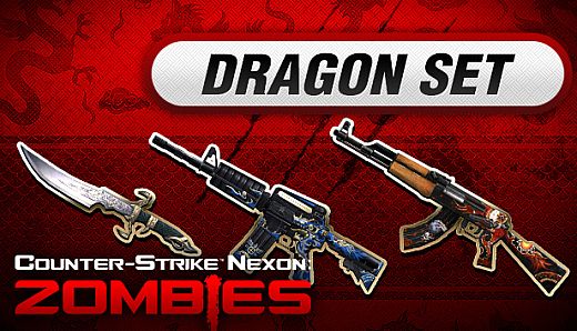 Counter-Strike Nexon: Zombies - Dragon Set + Permanent Character