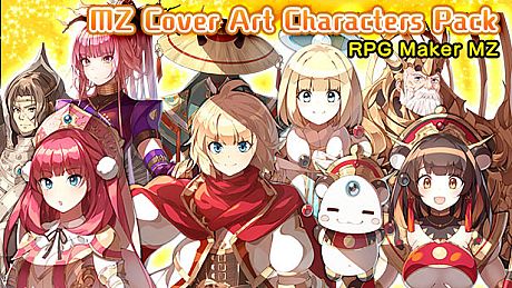 RPG Maker MZ - MZ Cover Art Characters Pack DLC
