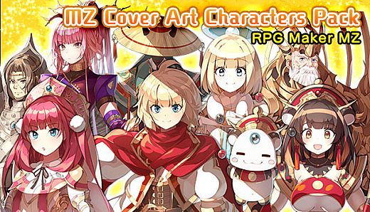 RPG Maker MZ - MZ Cover Art Characters Pack