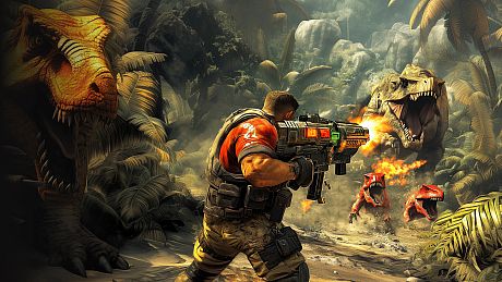 Primal Dinosaur Shooter - Dino Killer Game