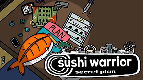 Sushi Warrior: Secret Plan Game