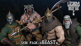 Lizards Must Die 2 - Skin Pack "Beast"